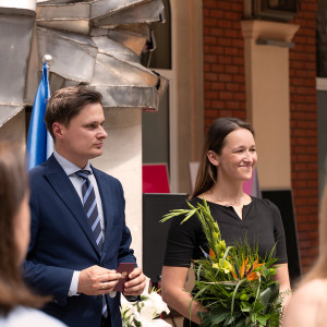 Wręczenie odznaczeń i medali dla dydaktyków AHE w Łodzi