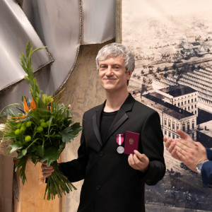 Wręczenie odznaczeń i medali dla dydaktyków AHE w Łodzi