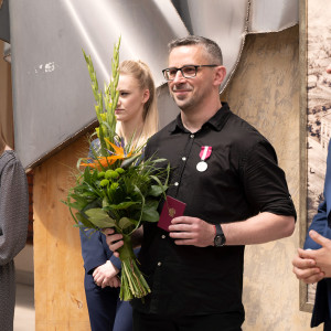 Wręczenie odznaczeń i medali dla dydaktyków AHE w Łodzi