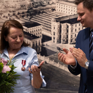 Wręczenie odznaczeń i medali dla dydaktyków AHE w Łodzi