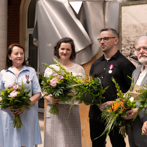 Wręczenie odznaczeń i medali dla dydaktyków AHE w Łodzi