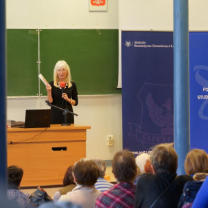 Sędzia Anna Maria Wesołowska w murach Akademii