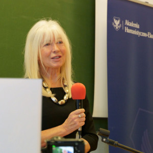 Sędzia Anna Maria Wesołowska w murach Akademii