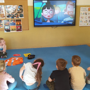 O bezpiecznym przejeździe w przedszkolu