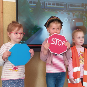 O bezpiecznym przejeździe w przedszkolu