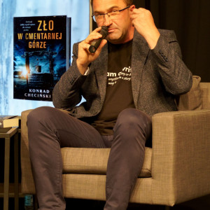 Spotkanie autorskie z Konradem Chęcińskim, autorem kryminału „Zło w Cmentarnej Górze”