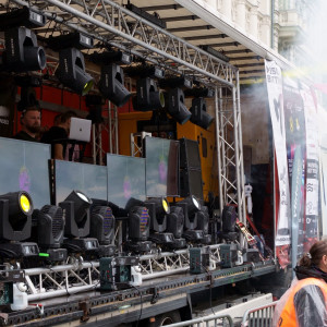 Platforma AHE na Paradzie Wolności