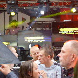 Platforma AHE na Paradzie Wolności