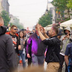 Platforma AHE na Paradzie Wolności