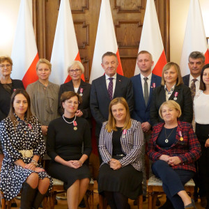 Dr hab. Joanna Satoła-Staśkowiak, prof. AHE odznaczona