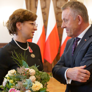 Dr hab. Joanna Satoła-Staśkowiak, prof. AHE odznaczona