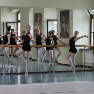 Sala baletowa studentów Tańca