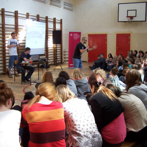 AHE Łódź warsztaty licea akcja