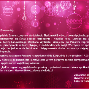 Spotkanie opłatkowe