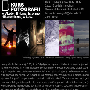 AHE Fotografia kurs Leszek  Szurkowski