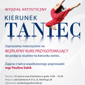 Kierunek Taniec w AHE w Łodzi