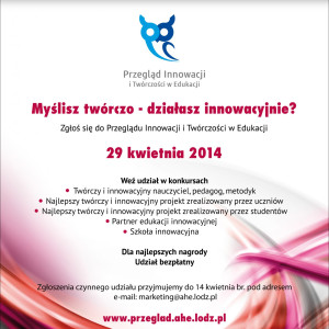 AHE Łódź Przegląd innowacji w edukacji