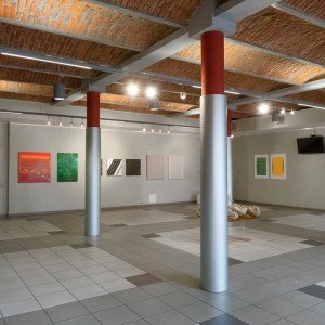 AHE wernisaż grafika patio