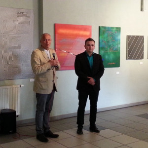 Wernisaż wystawy wykładowców kierunku Grafika 1