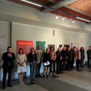 Wernisaż wystawy wykładowców kierunku Grafika 3