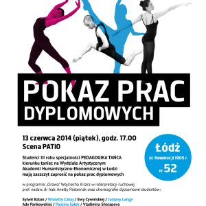 AHE Łódź studia taniec pokaz