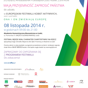 AHE Łódź festiwal kobiet aktywnych