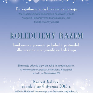 AHE Łódź konkurs koncert Patio