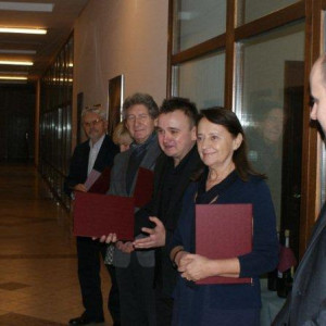 Wystawa "Kolekcji Mobilnej" odbyła się na III piętrze w budynku G przy ul. Rewolucji 1905 r. nr 52. 9