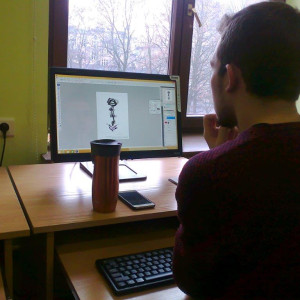 Warsztaty uczniów ZPSP w AHE Łódź