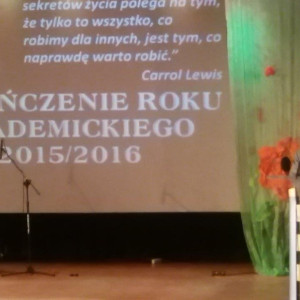 Relacja z uroczystości zakończenia roku akademickiego Wodzisławskiego Uniwersytetu Trzeciego Wieku