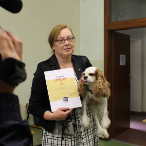 studentka pedagogiki Agnieszka Czech z Misią