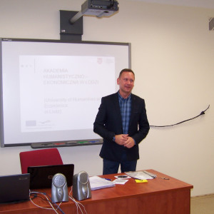 Wizyta prodziekana ds. studenckich kierunku filologia w Szawlach na Litwie