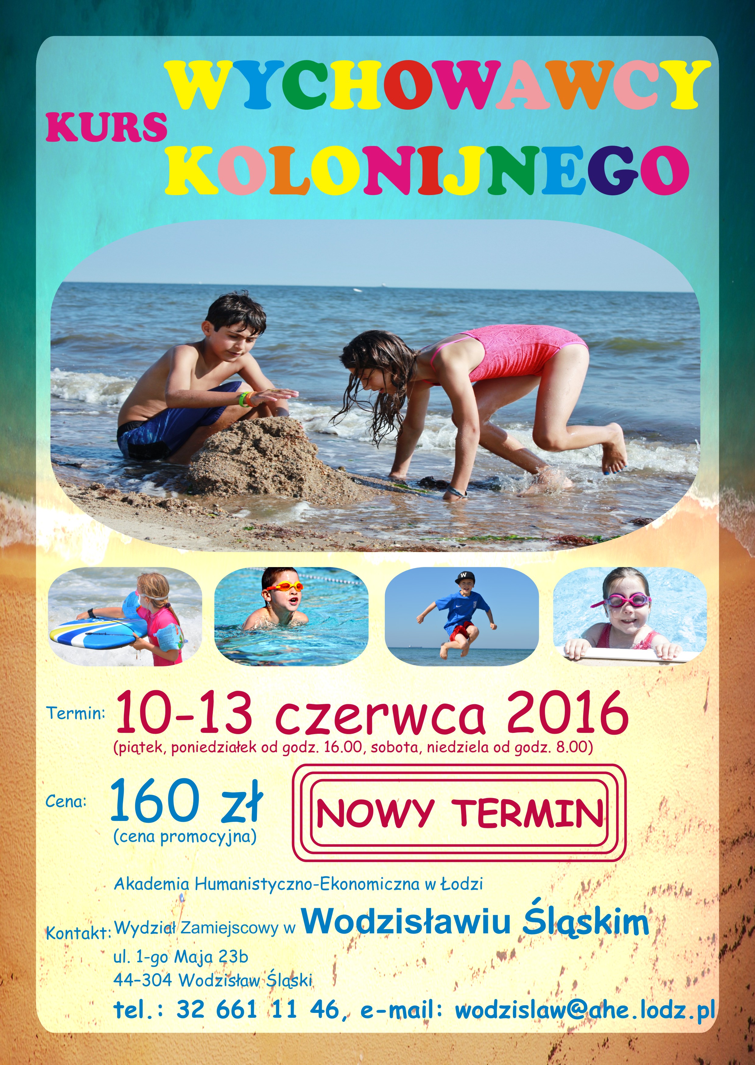 Kurs wychowawcy kolonijnego - zapisy!